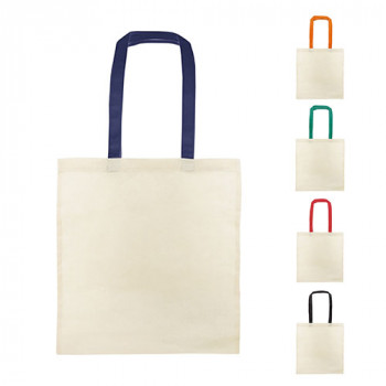 Еко торба со долга рачка во боја 37*41 115гр